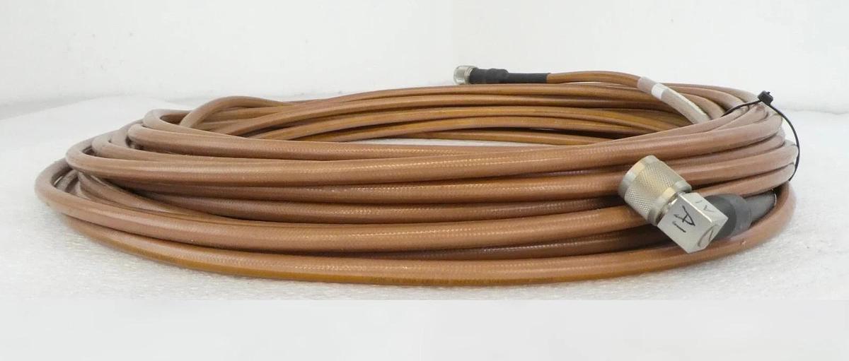 Used NP New Power Plasma 2K1504 RF Coaxial Cable 25 Meters 82 Foot Working Surplus