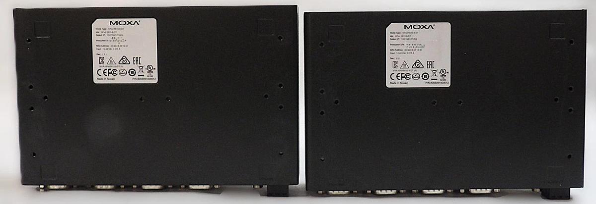 Moxa 3093091000012 8-Port Serial Device Server Nport Lot of 2 New