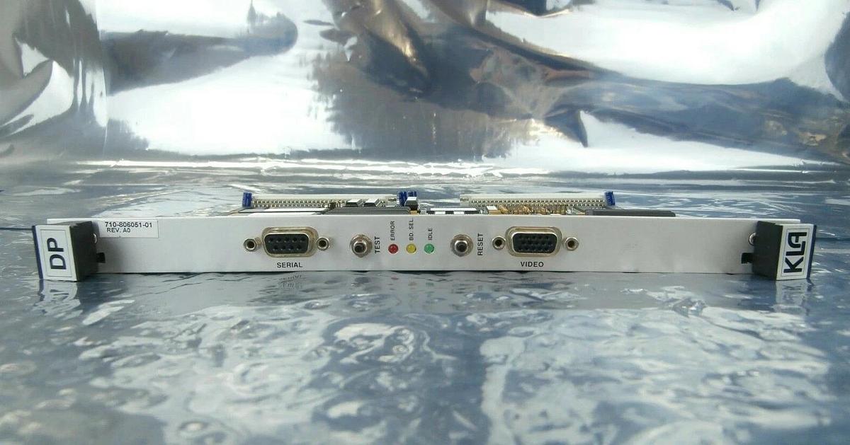 Used KLA Instruments 710-806051-01 Video PCB Card TEL Tokyo Electron P-8 As-Is