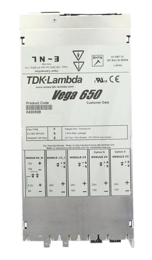 Used TDK-Lambda K60050B Power Supply Vega 650 UltrafleXtreme Spectrometer Working