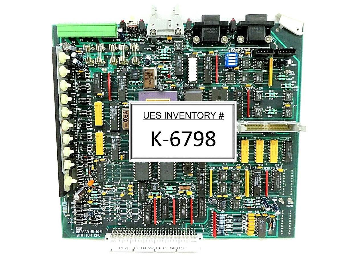 Used SVG Silicon Valley Group 80266B3-01 Stack Bake Station CPU PCB Card 90S Working