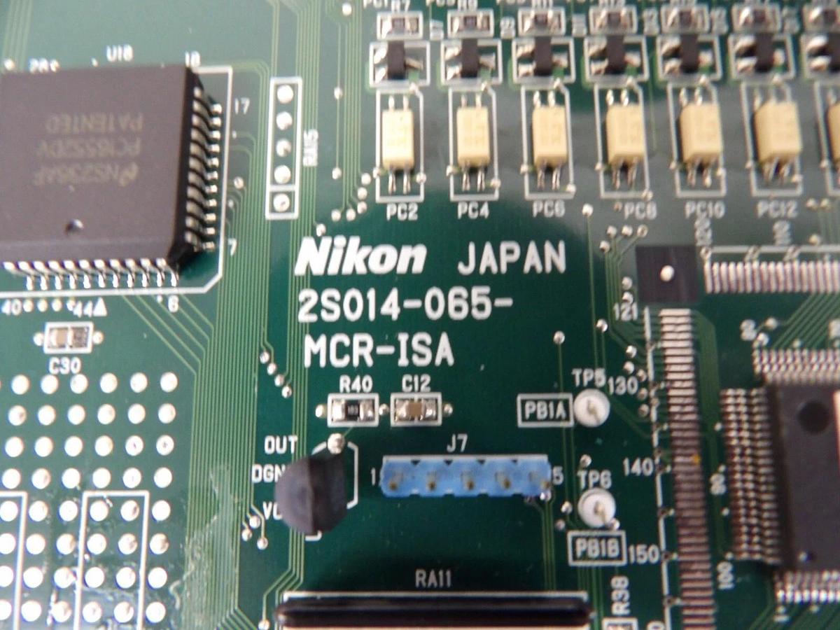 Nikon 2S014-065 MCR-ISA Board PCB Card KAB11000 New Surplus