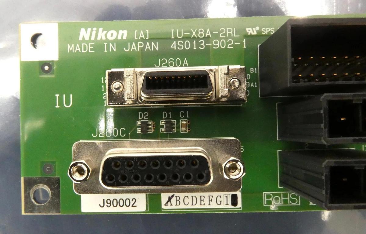 Used Nikon 4S013-902-1 Interface Board PCB IU-X8A-2RL NSR System Working Surplus