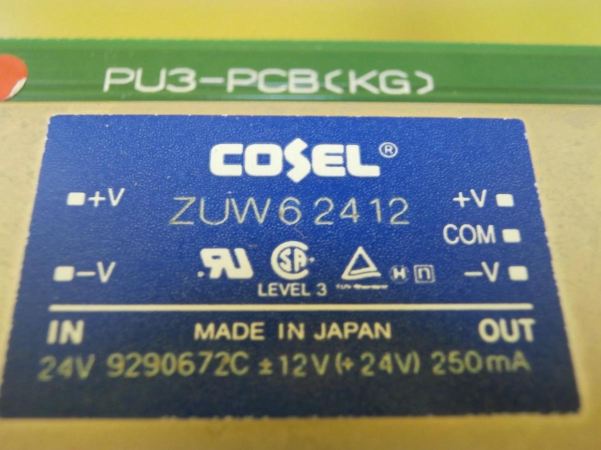 Used Kondoh Kohsya PU3-PCB(KG) Power Supply Board PCB Cosel ZUW62412 Used Working