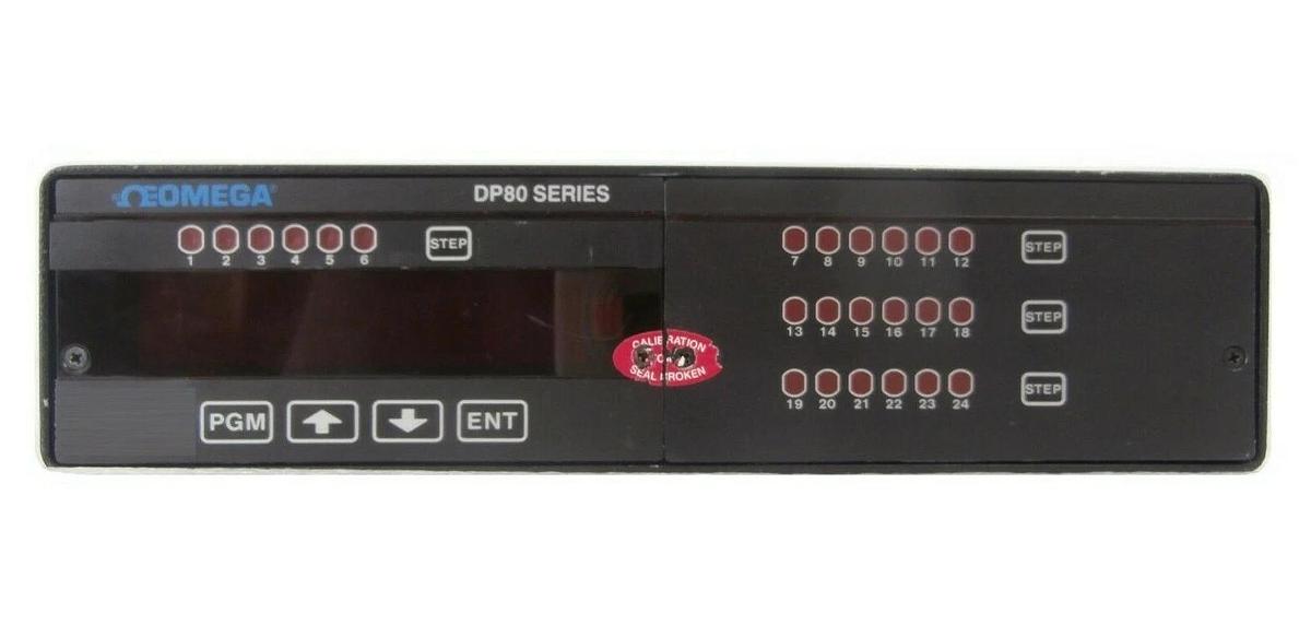 Used Omega Engineering DP82T 4(206) ALM Digital Temperature Meter Working Spare