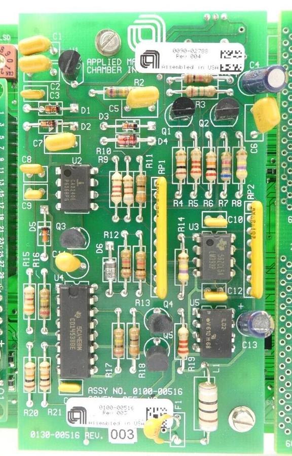 Used AMAT Applied Materials 0090-02788 Preclean Chamber I/L PCB Card 0100-20458 Spare