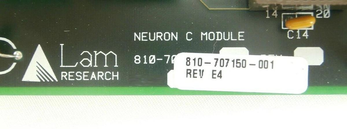 Used Lam Research 810-707150-001 Neuron C Module 50020-10 PCB FPD Continuum Spare
