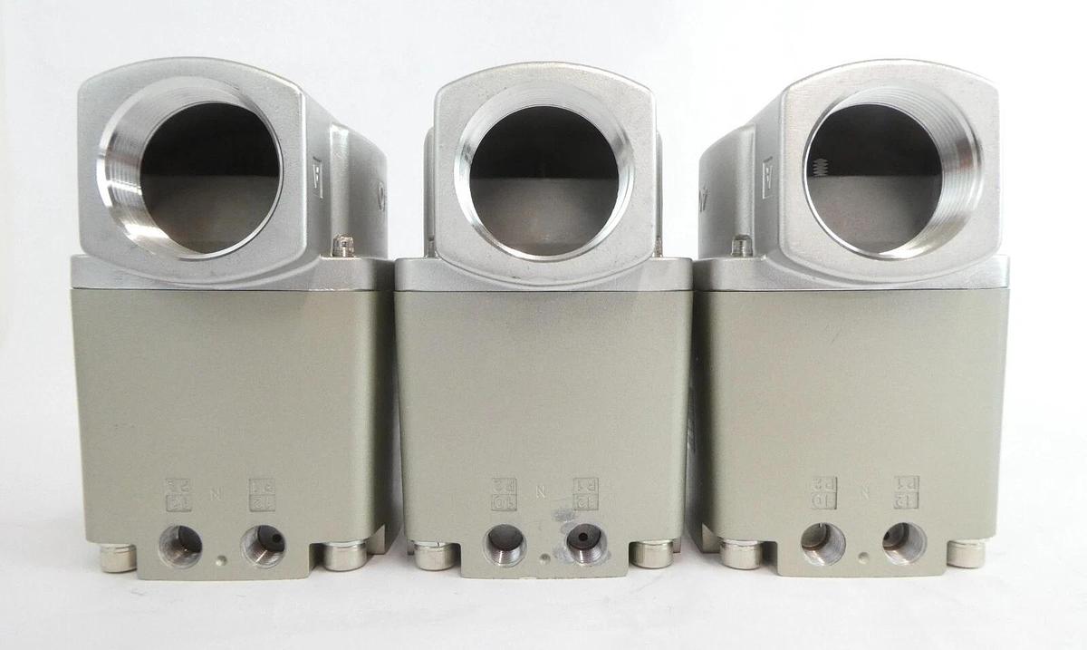SMC VNB601AS-N40A Pneumatic Process Valve Reseller Lot of 7 New Surplus