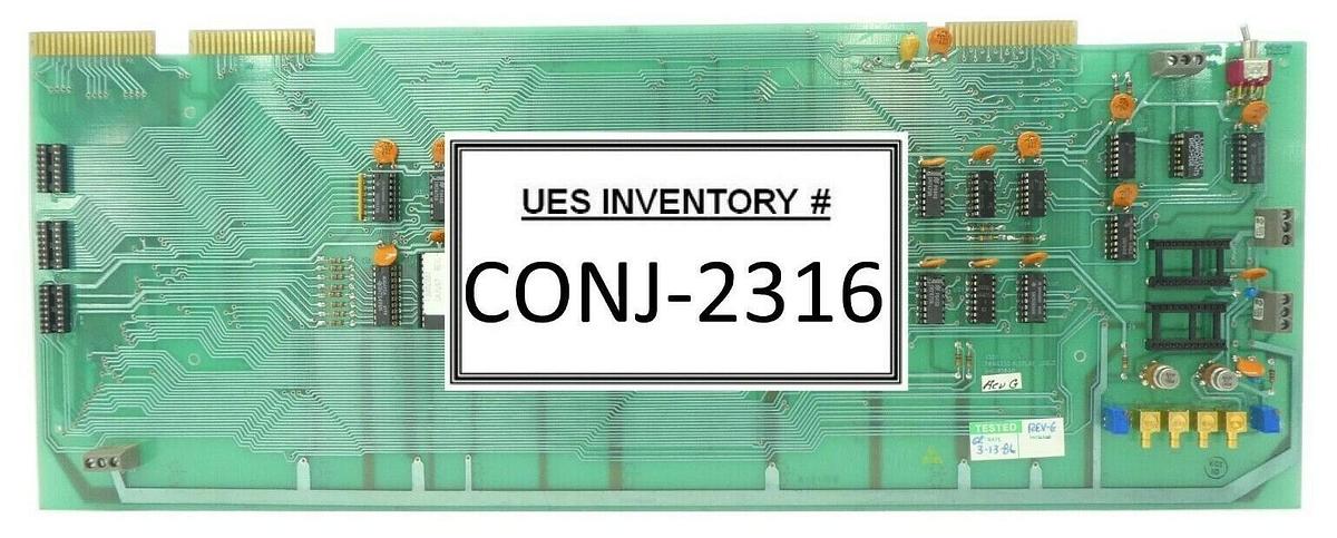 Used Varian Semiconductor VSEA E-F3958001 Process Display Logic PCB Rev. G Working