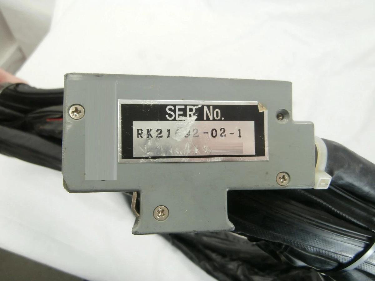 Used Seiko Seiki RK21092-02-1 TMP Dual Turbomolecular Pump Cable 26' 8M Turbo Working