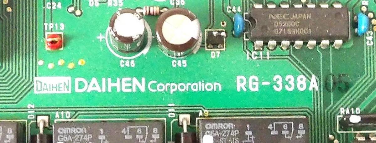 Used Daihen RG-388A RF Generator Interface PCB Reseller Lot of 5 Working Surplus