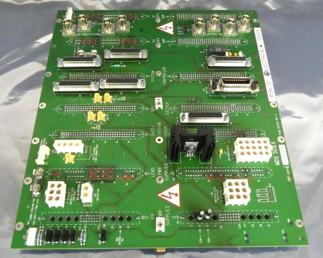 Used AB Sciex 1014588 System Backplane PCB MDS 1014514 TripleTOF 5600 LC/MS Working