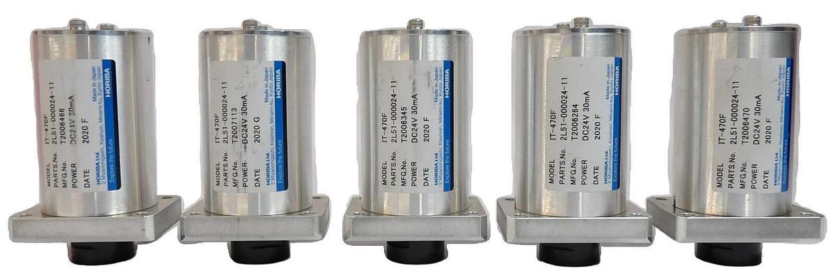 Used Horiba 2L51-000024-11 Infrared Thermometer IT-470F Lot of 5 Working Surplus