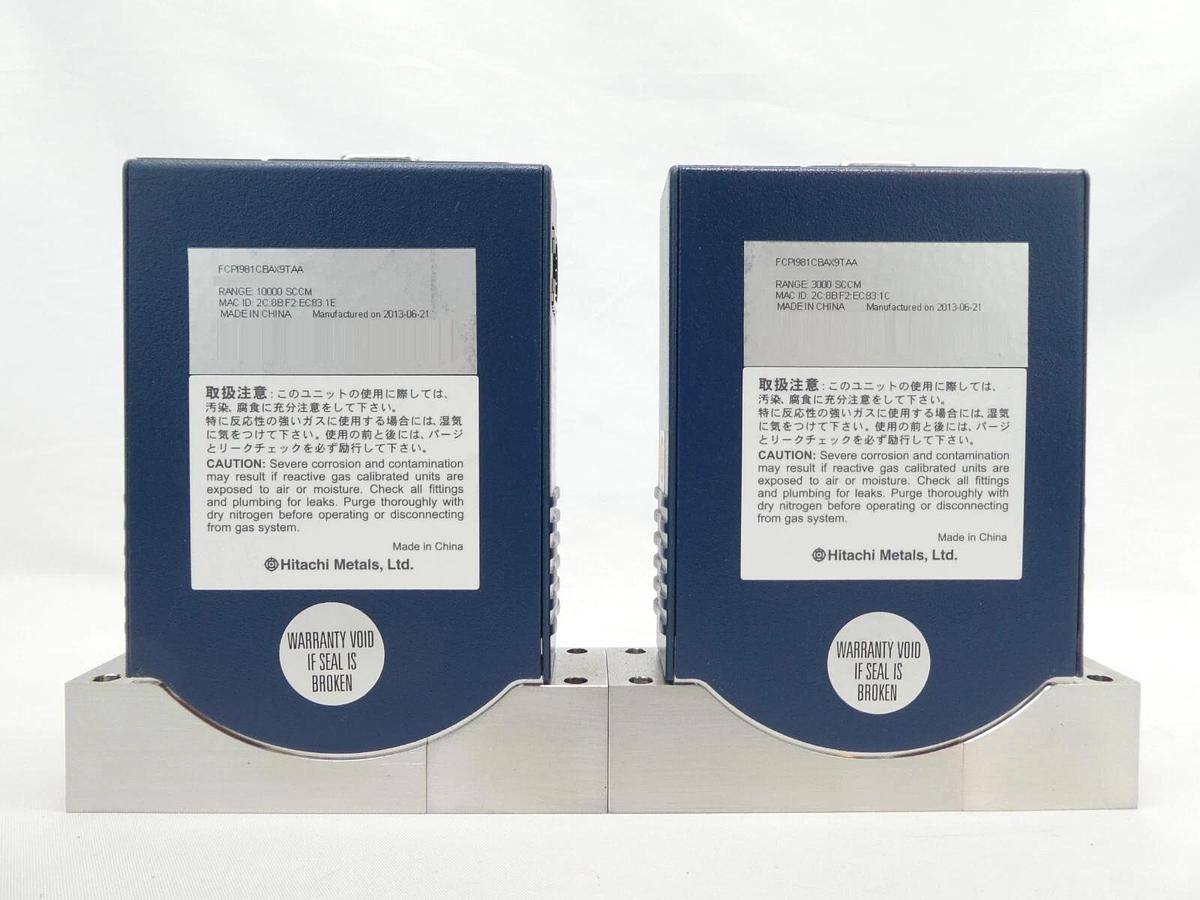 Used Aera PI-98 Series Mass Flow Controller MFC Reseller Lot of 8 Working Surplus