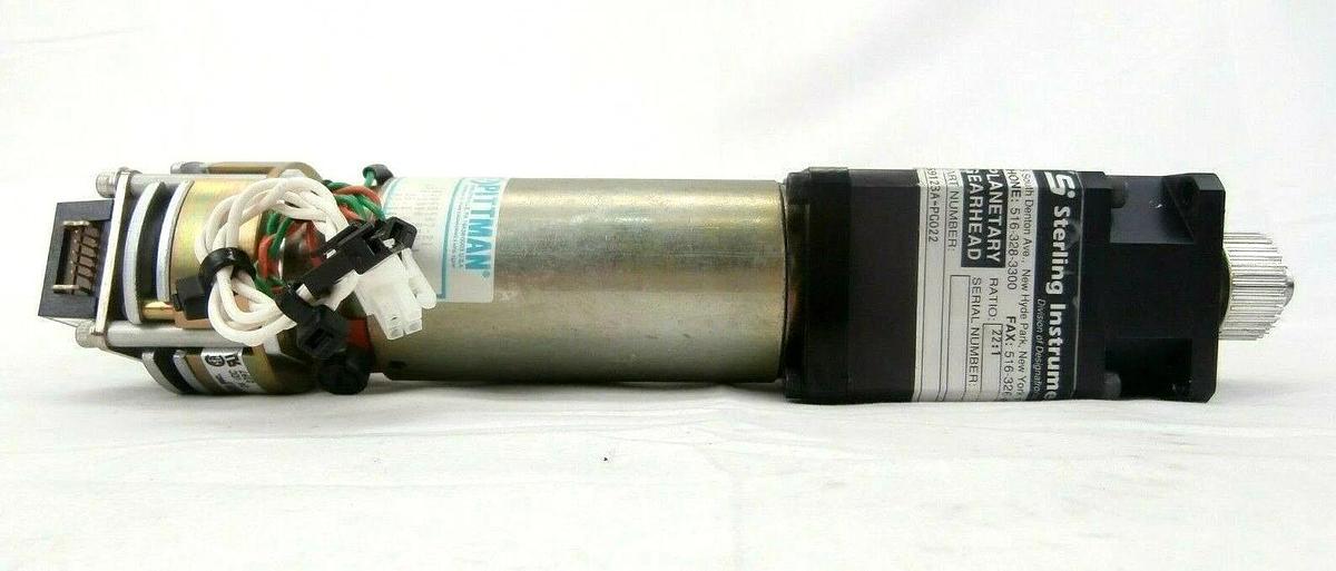 Used Pittman 676-5800 Servo Motor Sterling S9123A-PG022 Hine 1704-2311 Lam Continuum