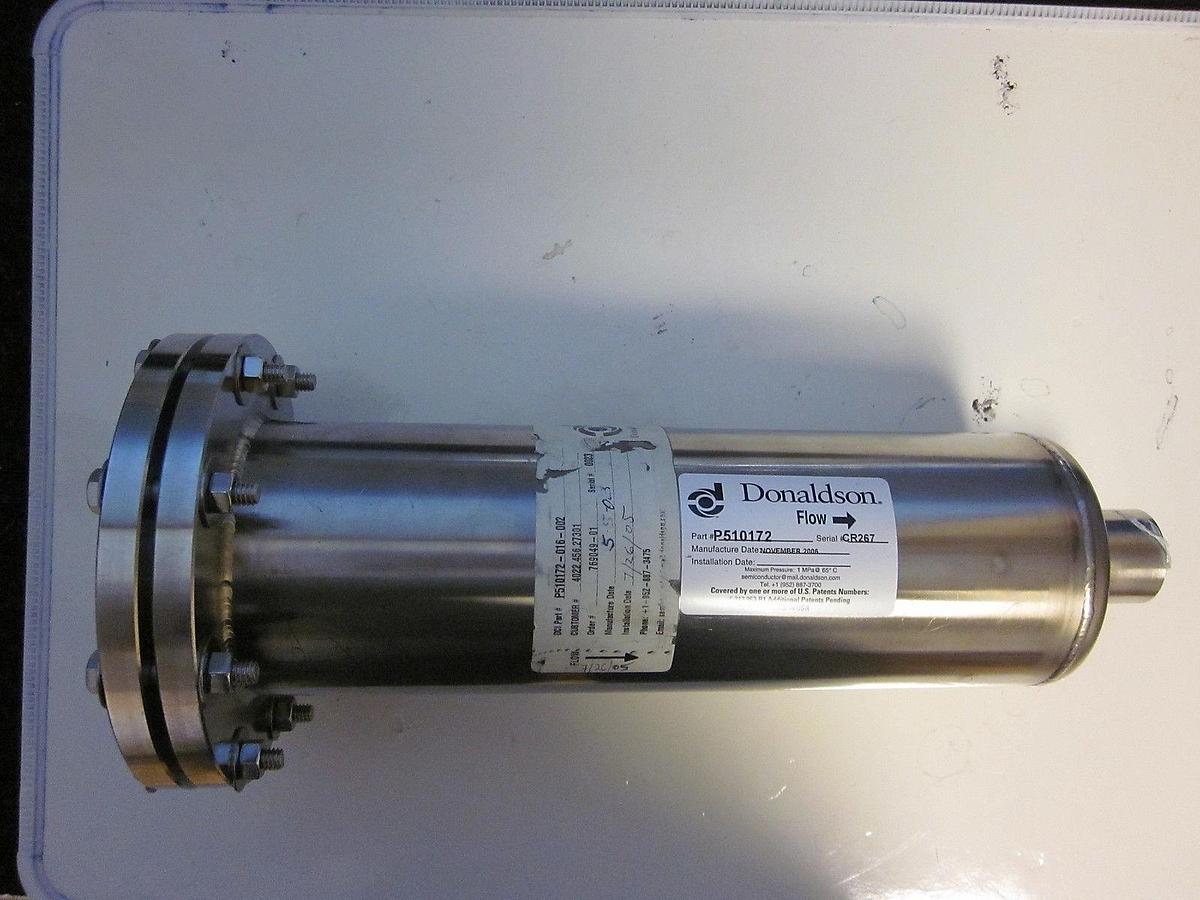 Used Donaldson P510172 POV Purge Hood Filter Compress Ambiant Air Filter