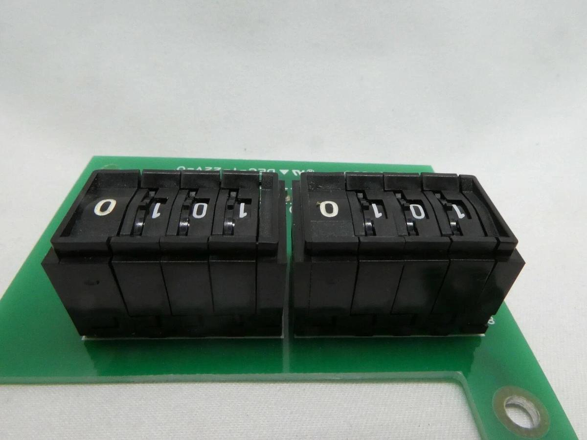 Used Hitachi Kokusai Denki 4CD01063 Mechanical Dial Counter PCB Mikro Sonic Working