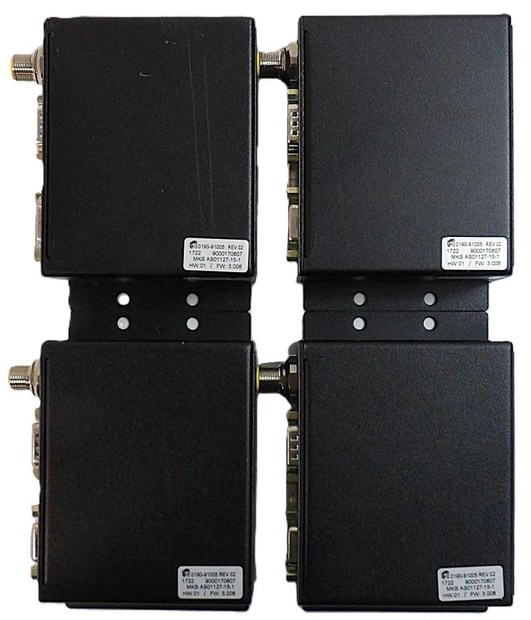 Used MKS Instruments CDN127R-5 DeviceNet Peripheral Adaptor Lot of 4 Working