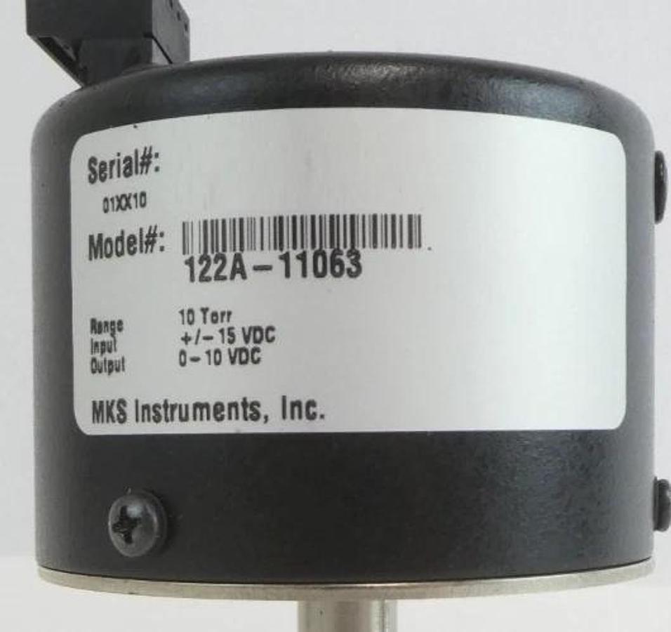 MKS Instruments 122A-11063 Baratron Transducer Type 122A Reseller Lot of 2 New