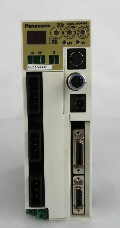 Used Panasonic MUDB042AAD AC Servo Driver 400w Working Surplus