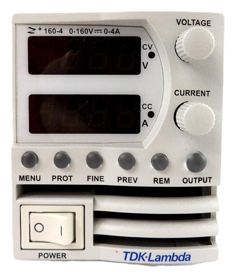 Used TDK-Lambda Z160-4/CS Programmable DC Power Supply 0-160V 0-4A Working Surplus