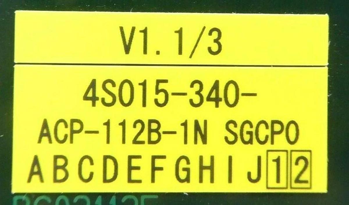 Used Nikon 4S015-340 SGCPO PCB Card ACP-112B-1N 4S019-500-AMP-750AN NSR FX-601F Spare