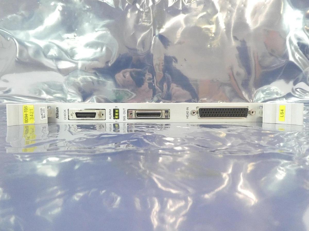 Used Sony 1-861-113-11 Laserscale Processor PCB Card VME DPR-LS35 Nikon NSR Working