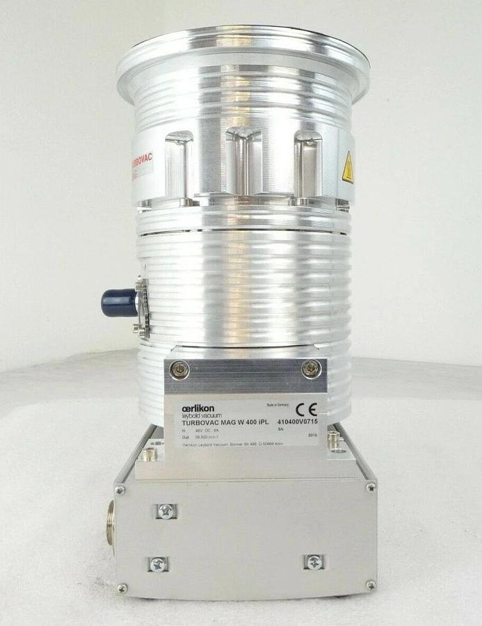 Used TURBOVAC MAG W 400 iPL Leybold 410400V0715 Turbomolecular Pump MAG.DRIVE iS