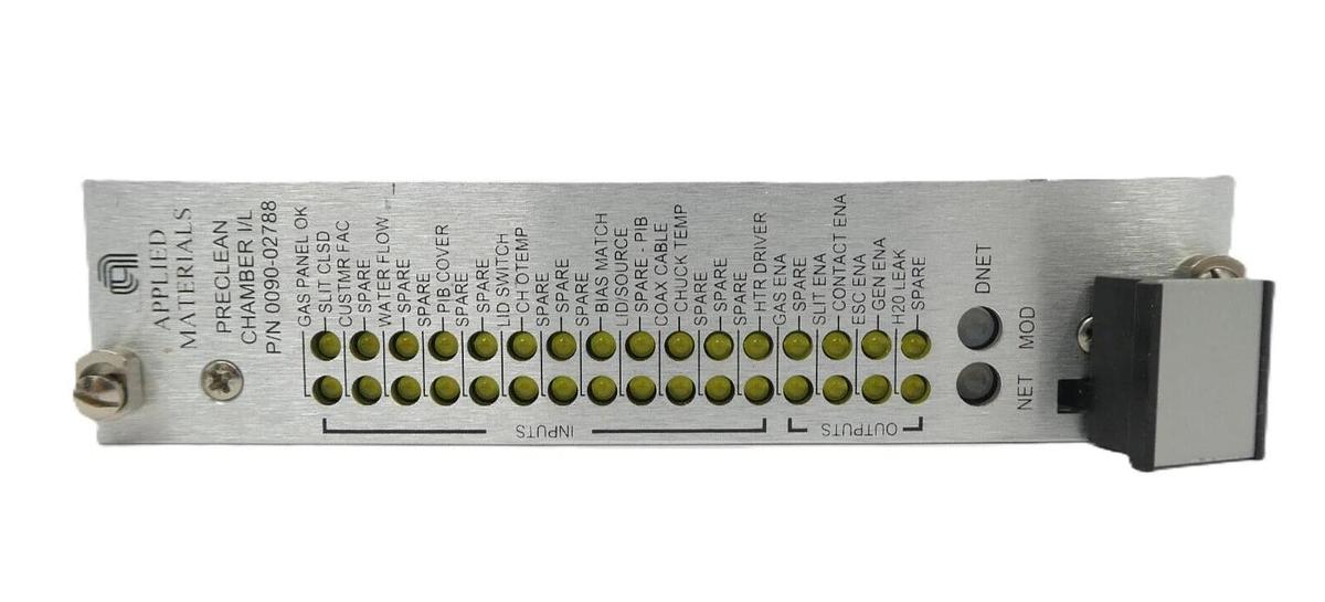 Used AMAT Applied Materials 0090-02788 Preclean Chamber I/L PCB Card 0100-20458 Spare