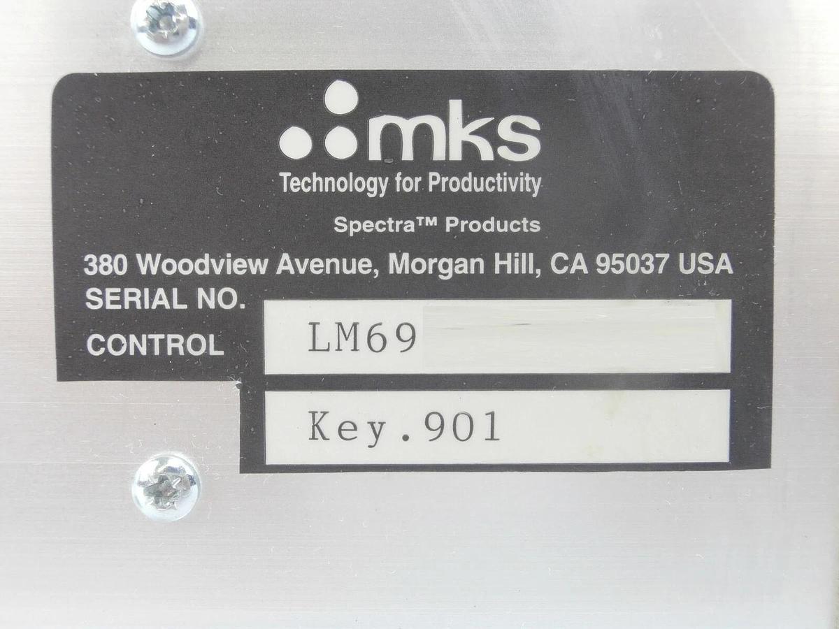 Used MKS Instruments LM69 Spectra Vacuum Controller Working Surplus
