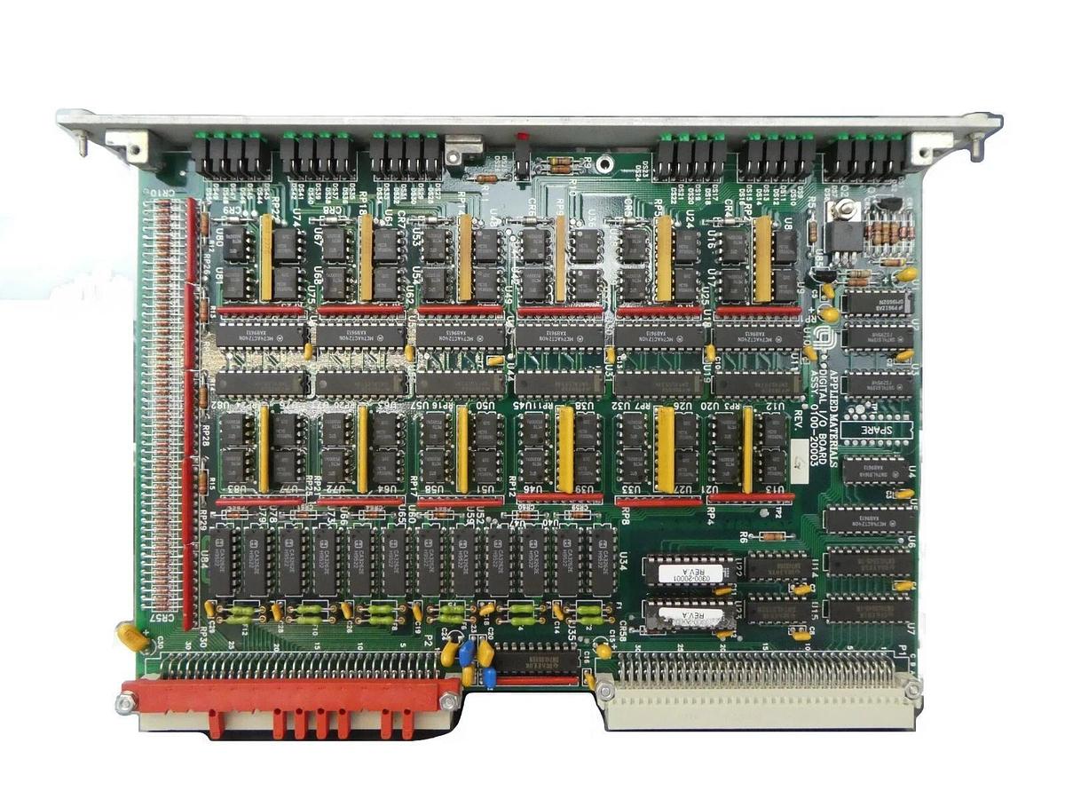 Used AMAT Applied Materials 0100-20003 Digital I/O PCB Card P5000 Untested Surplus
