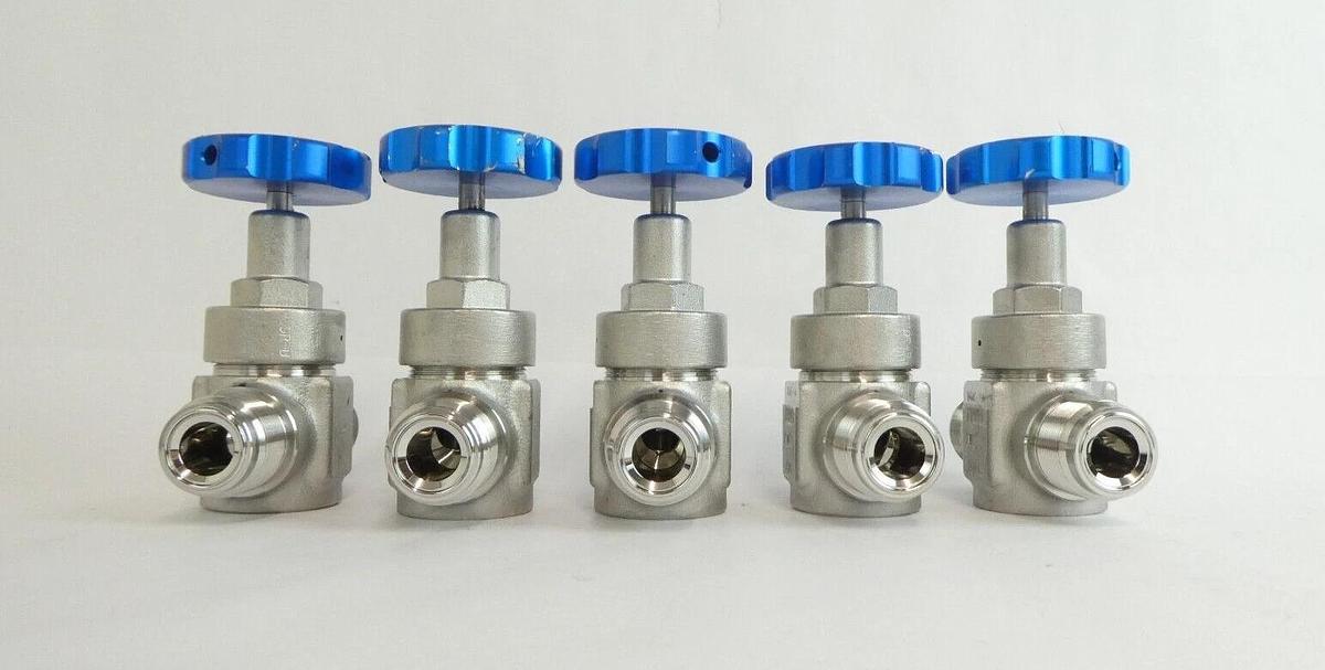 Used IHARA 9C16 Bellows Manual Valve 10k-3/4 Reseller Lot of 10 Working