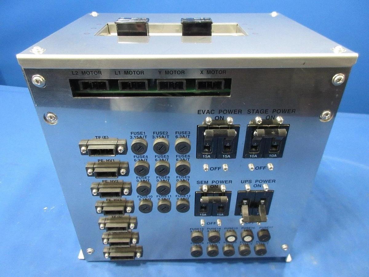 Used Hitachi SEM Power Distribution Box S-9380 Used Working