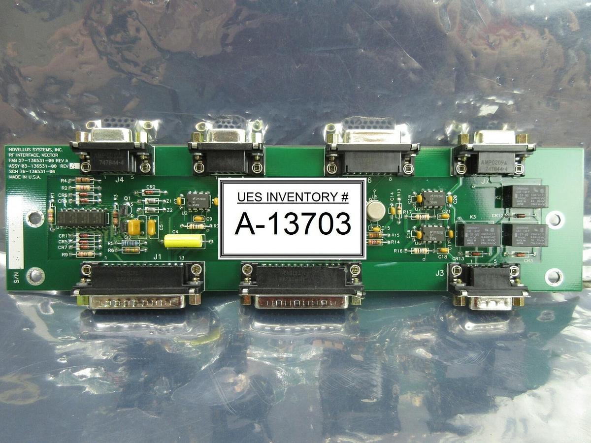 Used Novellus Systems 03-136531-00 Vector RF Interface Board PCB Rev. A Used Working