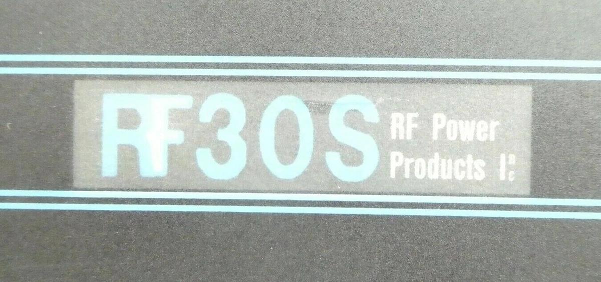 Used RF30S RFPP RF Power Products 7520758056 RF Generator Mattson 529-04134-00 Tested