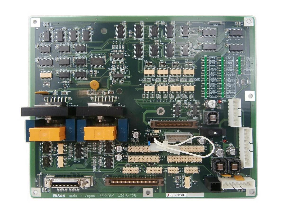 Used Nikon 4S018-728 Driver PCB REX-DRV NSR Series System Working Surplus