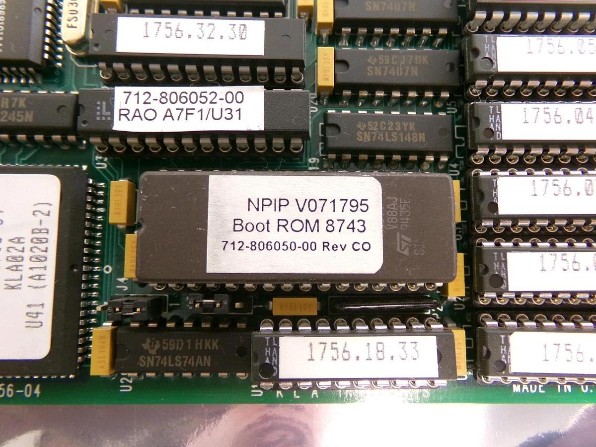 Used KLA Instruments 710-806050-01 IP Video VME PCB Card TEL 3281-000050-11 Working