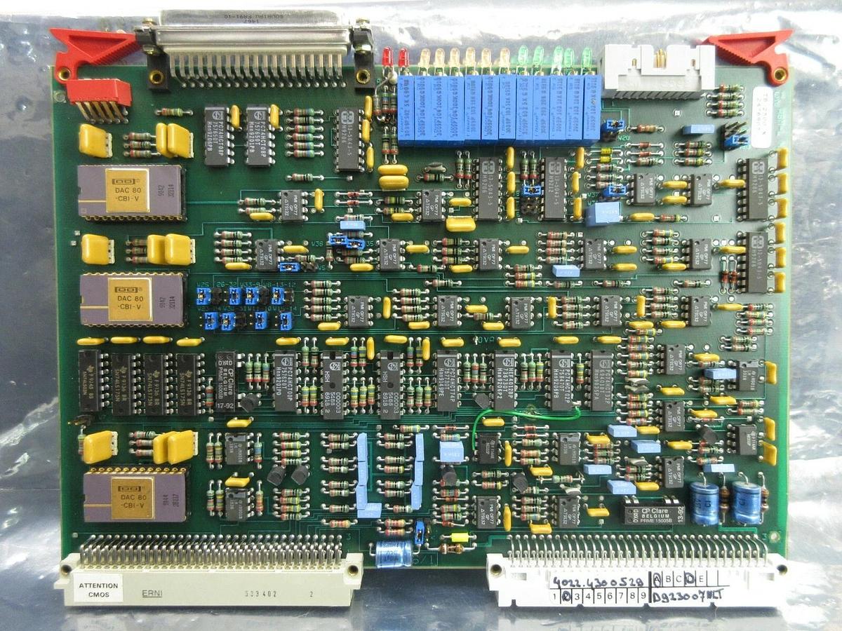 Used ASML 4022.430.05291 TB 2500 x PCB Card 4022.430.0529 PAS 5000/2500 Used Working