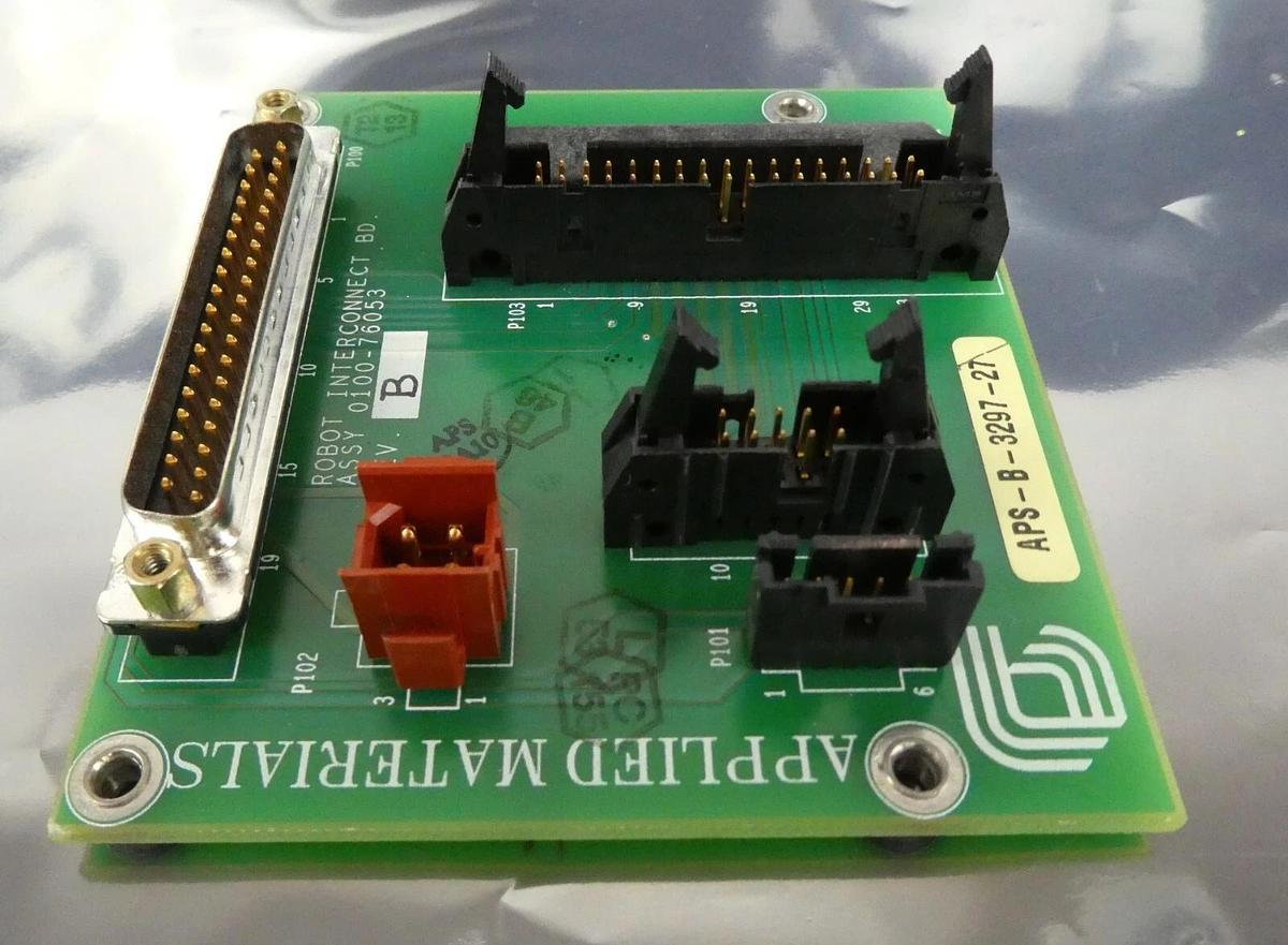 Used AMAT Applied Materials 0100-76053 Robot Interconnect PCB Assembly Working Spare