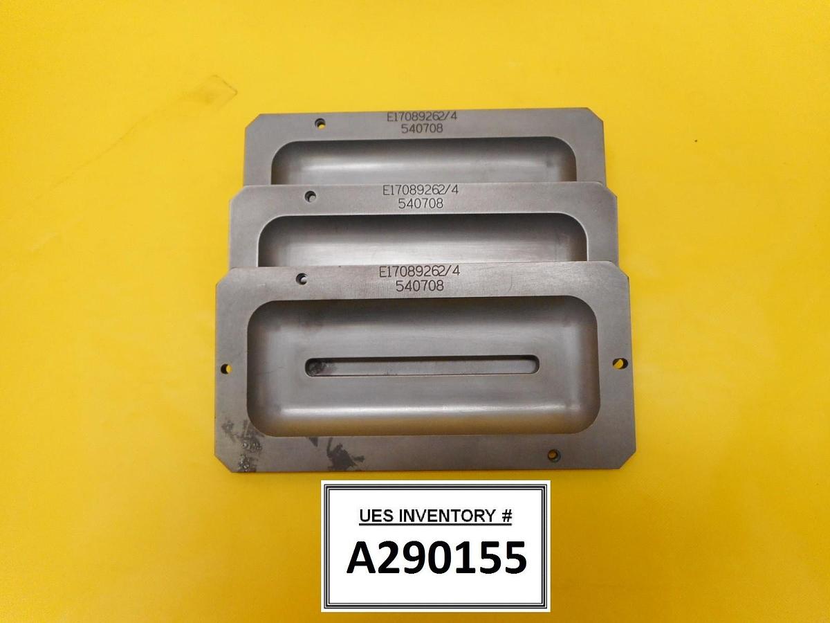 Used Varian Semiconductor VSEA E17089262 Shield End Adapters Lot of 3 Working Surplus