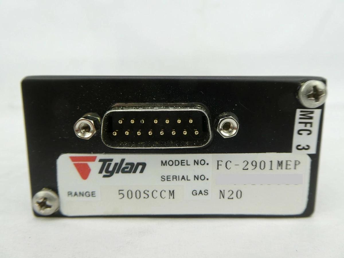 Used Tylan General FC-2901MEP Mass Flow Controller MFC 500 SCCM N2O 2900 Working