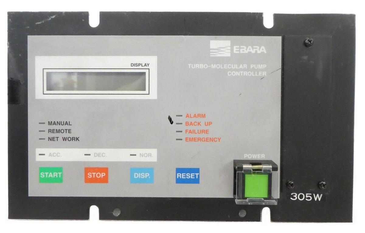 Used Ebara Technologies 305W-A Turbomolecular Pump Controller Tested Working Surplus