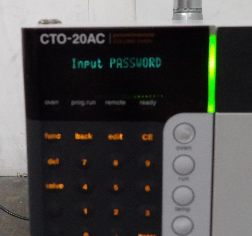 Used Shimadzu 228-45010-32 Prominence Column Oven CTO-20AC Sciex Untested Surplus