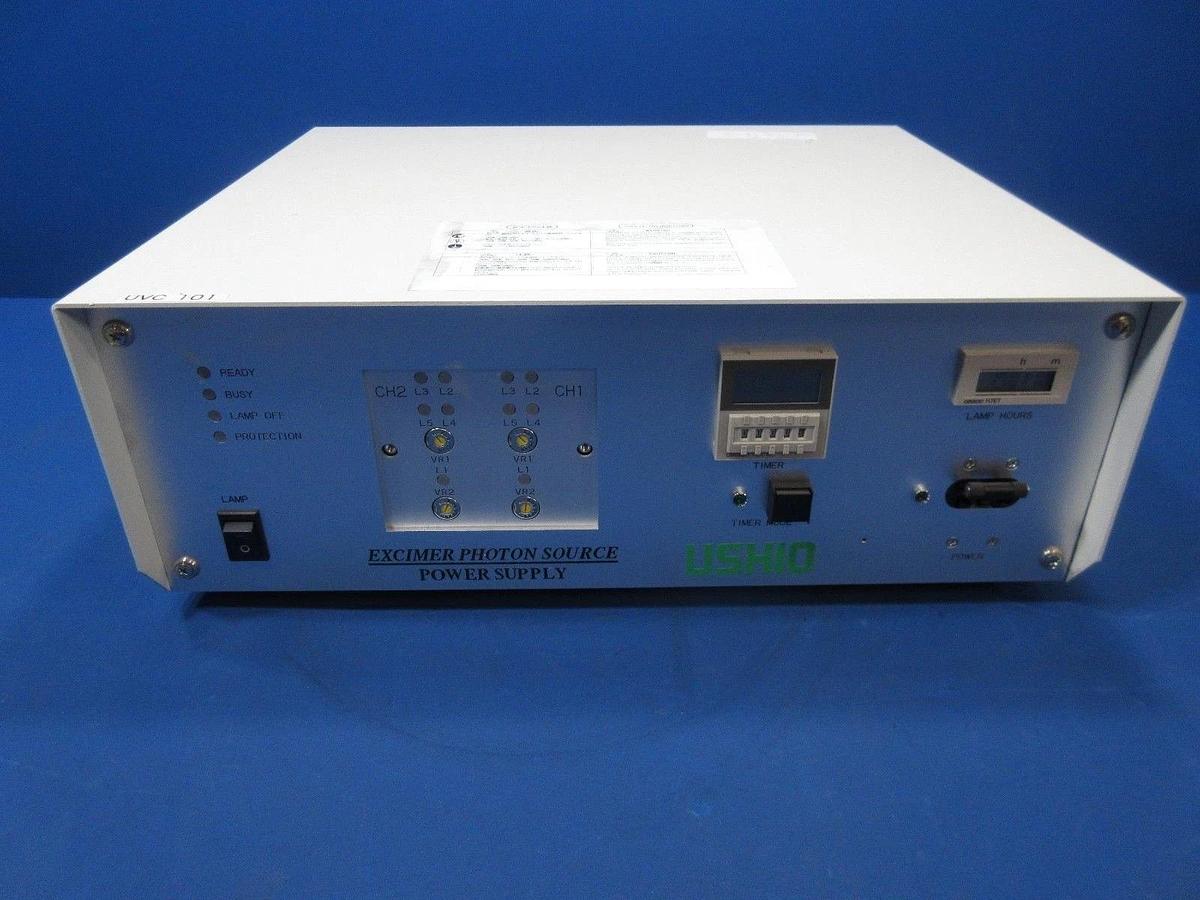 Used Ushio B0010A Excimer Photon Source Power Supply DF0030 Sigmameltec RTS-500 Used