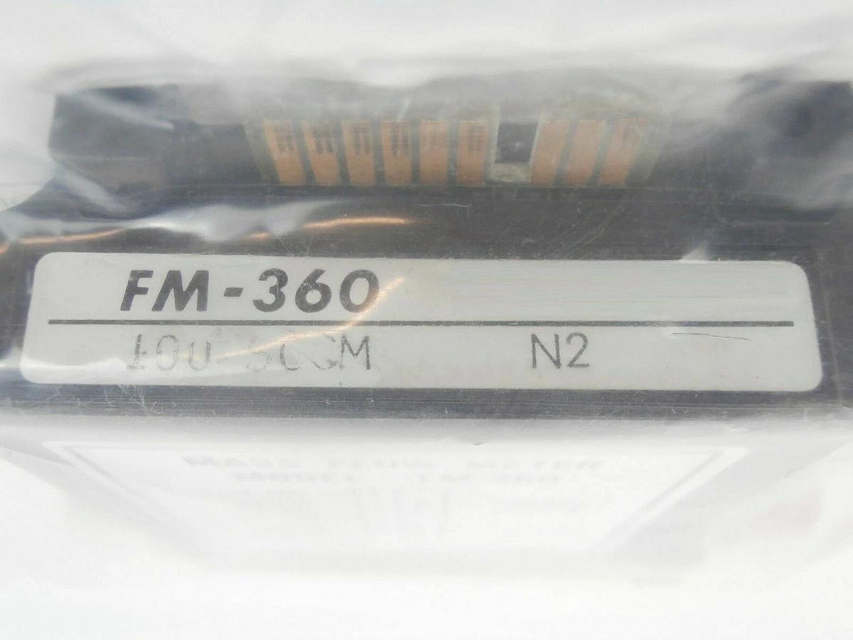 Refurbished Tylan FM-360 Mass Flow Meter 100 SCCM N2 OEM Manufacturer Refurbished