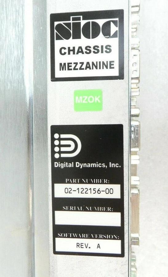 Used Digital Dynamics 02-109475-00 sioc SPEED 1 Control Novellus 27-053659-00 Working