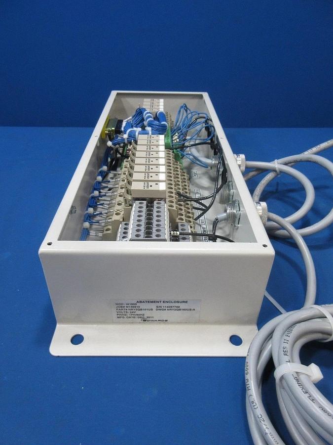 Used Edwards U20001152P Abatement Control Base Assembly NRY2QB101US GR-2-SN(S) used