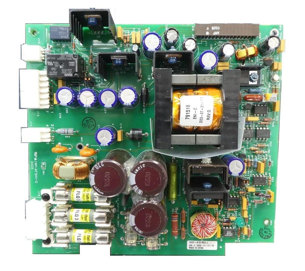 Used ENI Power Systems 1000-415 Power Distribution PCB DCG-200Z Series Working Spare