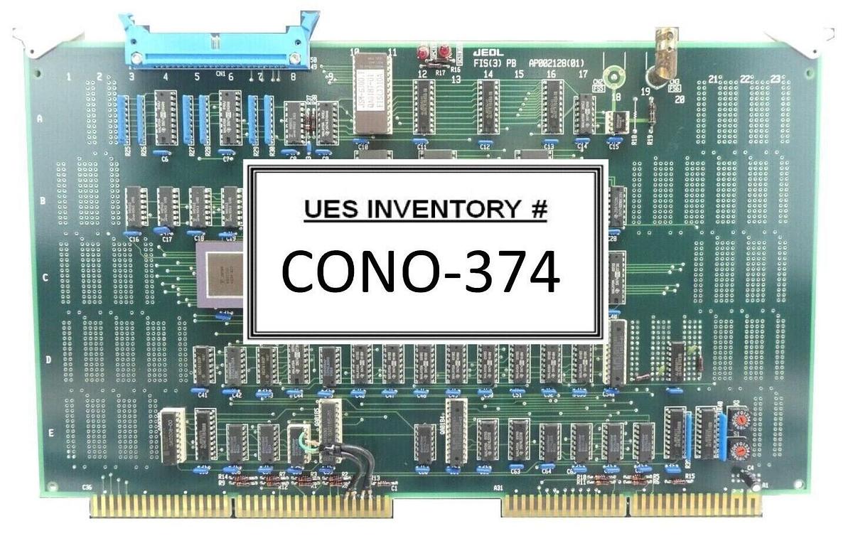Used JEOL AP002128(01) Processor PCB Card FIS(3) PB JSM-6300F SEM Working Surplus