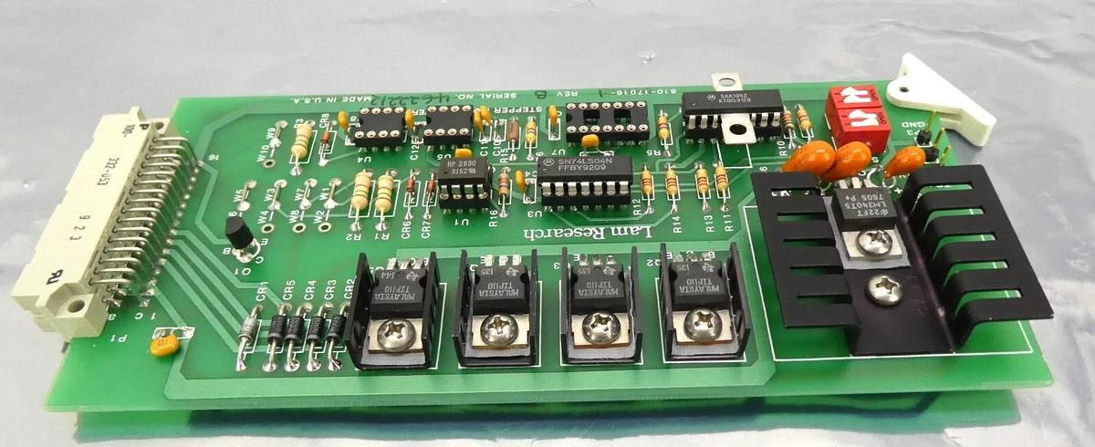 Used Lam Research 810-17016-1 Stepper Motor Driver PCB Working Surplus